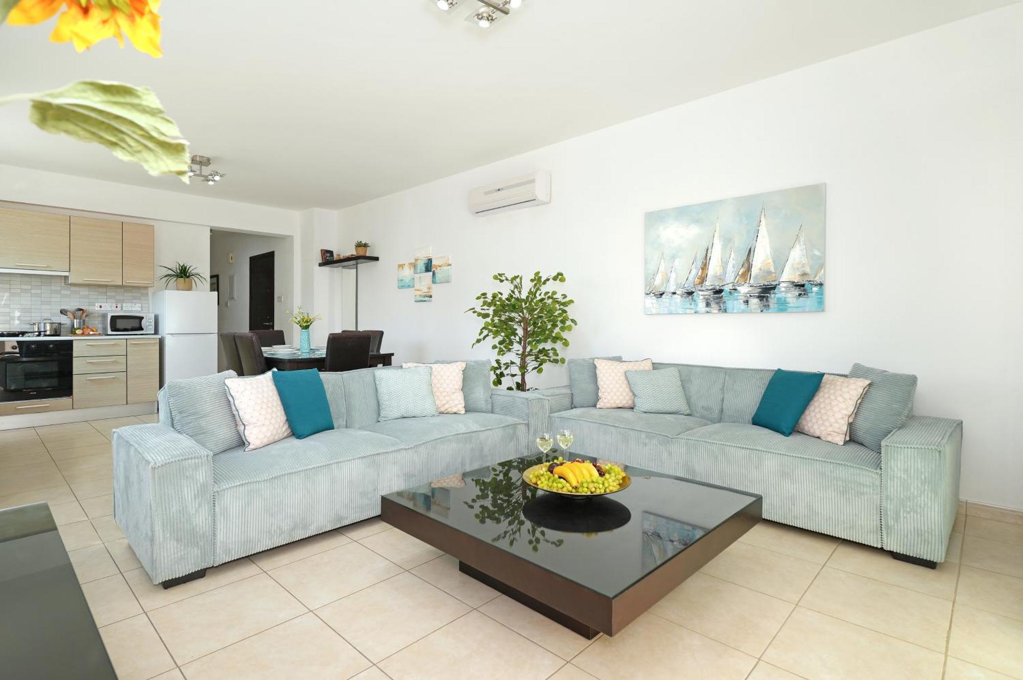 Neraida - 2Bed Apart Walk To Kalamies Beach โปรทาราส ภายนอก รูปภาพ